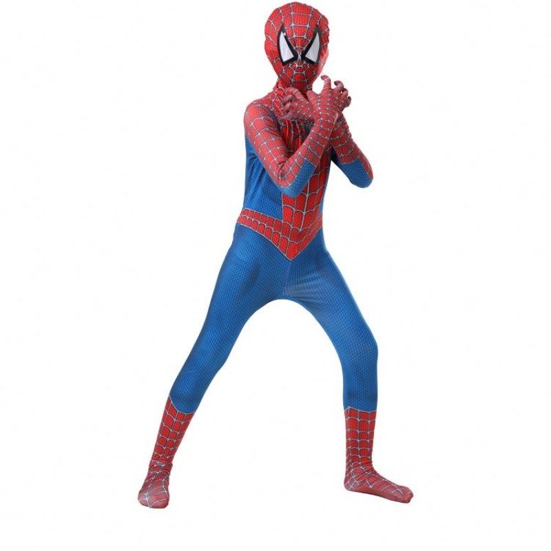 Kuuma myynti Halloween Party Kids&adults TV&Movie Superhero Jumpsuit Roleplay Factory Direct Supply Anime Amazing Spiderman Puku