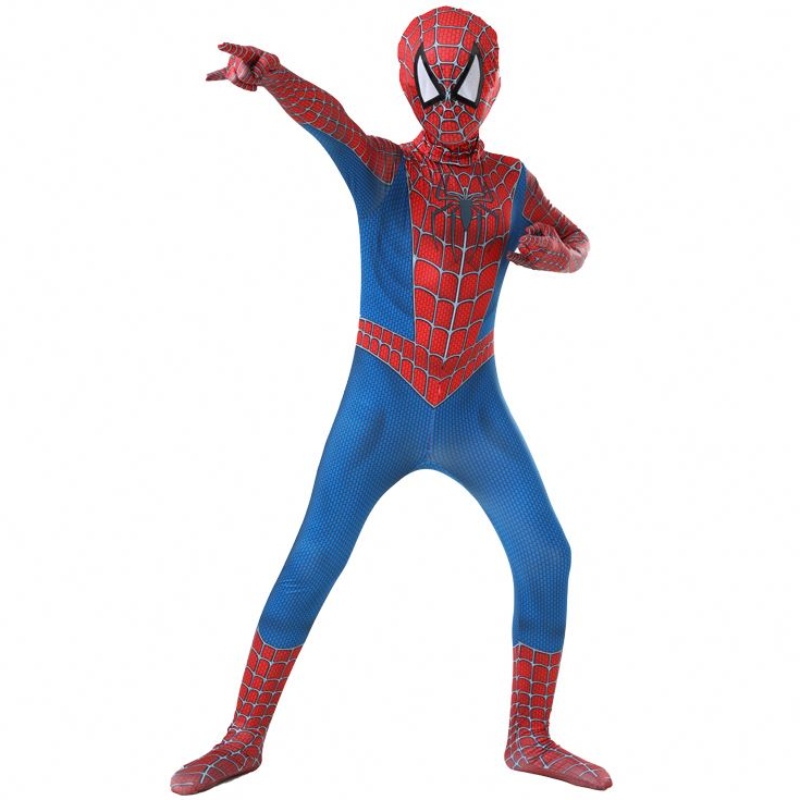 Kuuma myynti Halloween Party Kids&adults TV&Movie Superhero Jumpsuit Roleplay Factory Direct Supply Anime Amazing Spiderman Puku