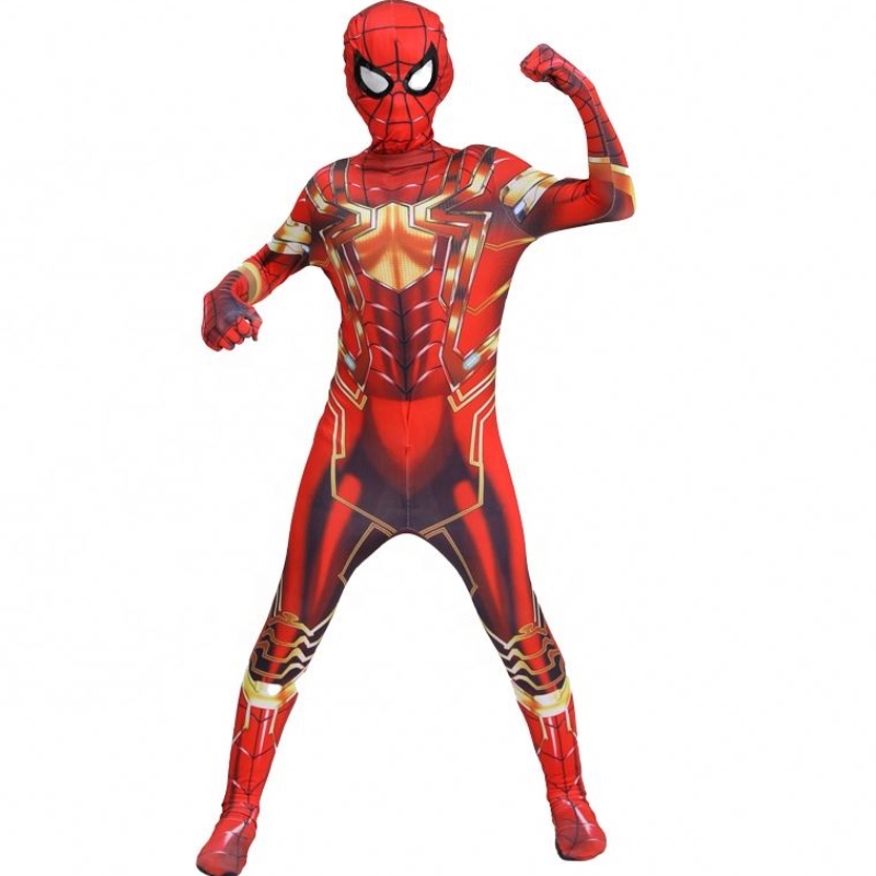 Erilaiset Halloween -puvut Kids Performance Wear Anime Spandex TV&movie Spiderman Kids Superhero -pukut