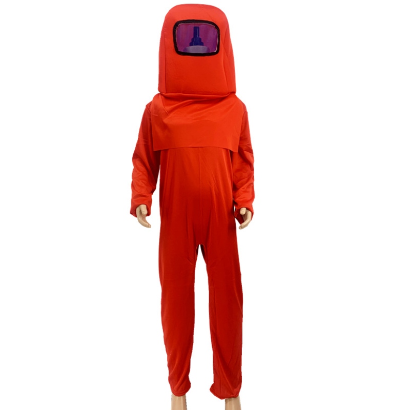 Kids Astronaut -puku pelitila PUTU PUNAINEN SININEN JUPSUIT HALLOWEN