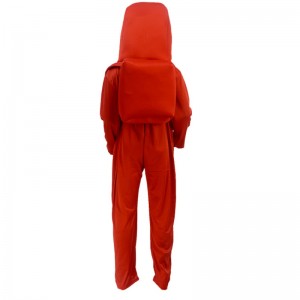 Kids Astronaut -puku pelitila PUTU PUNAINEN SININEN JUPSUIT HALLOWEN