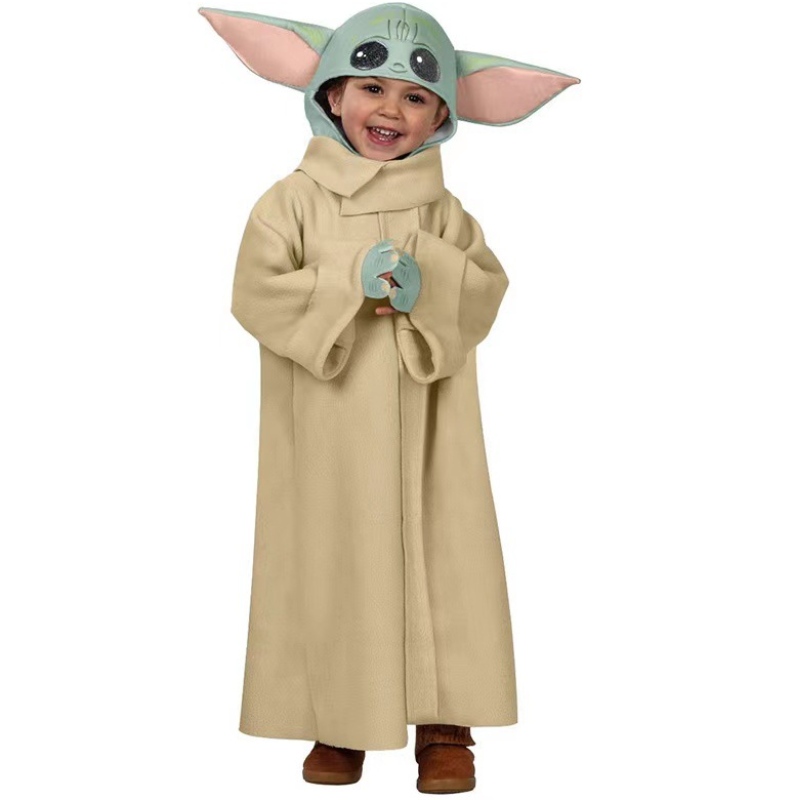 Mandalorilainen lasten puku vauva yoda -puku Halloweenille