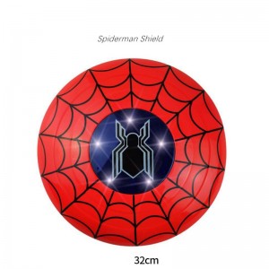 Spiderman -naamio Halloween Lapsilla Cape Cartoon Anime Toy Launcher Shield Watch Set