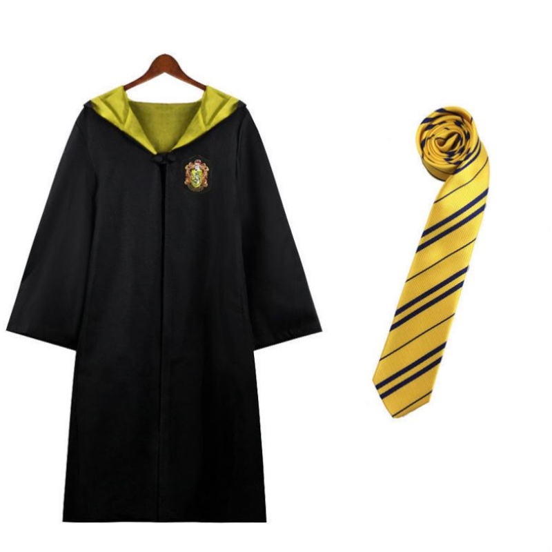 Uusi saapuminen Harry cosplay -puku Kulmas ja aikuinen Potter Robe Halloween -juhlapukuille