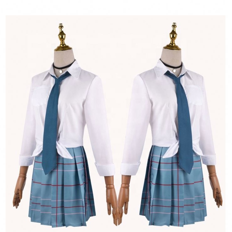 Anime My Dress-Up Darling Marin Kitagawa cosplay -pukukoulu Uniform-hame asusteet Halloween Carnival PUT