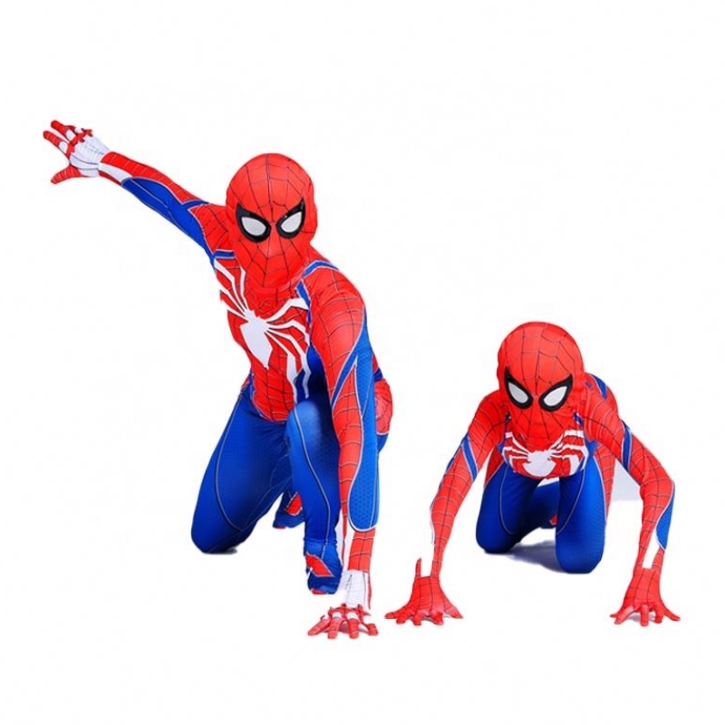 Paras hinta musta&red jumpsuit Kids&adults TV&Movie Superhero Halloween Cosplay -tehtaan tarjonta Amazing Spiderman -puvut