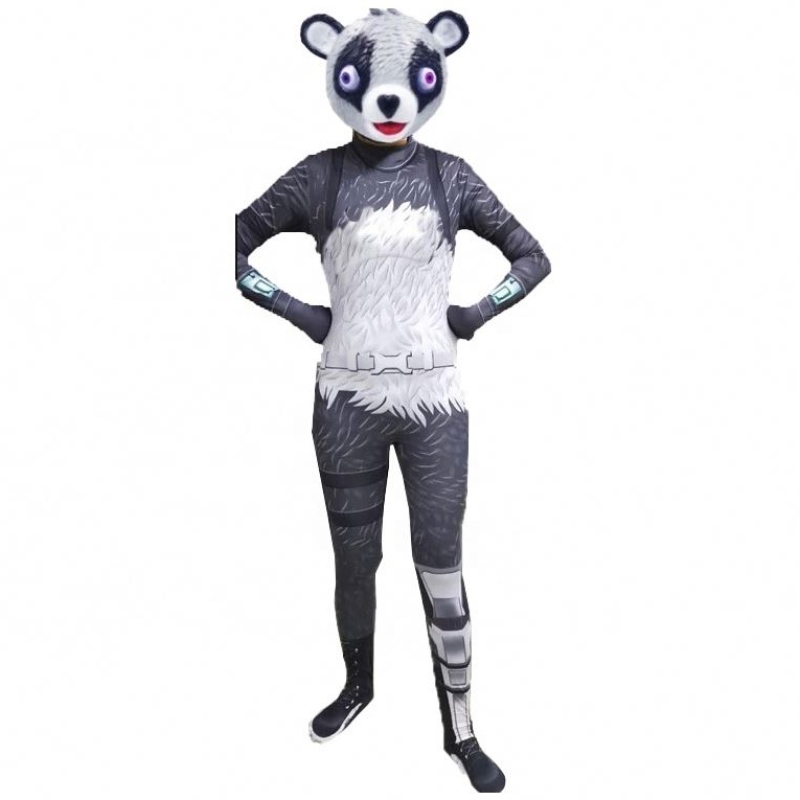 Uusi fancy Factory Direct Hot Sale Cuddle Team Leader Jumpsuit Naisten kallojoukon body aikuisille Fort Nite Cosplay -puku