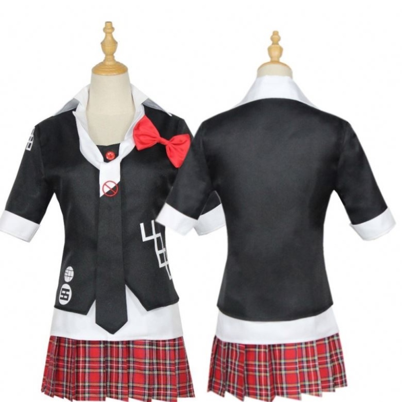 Danganronpa Enoshima Junko Uniform Comic Con Cosplay -pukut Halloween Stage Christmas -pukut