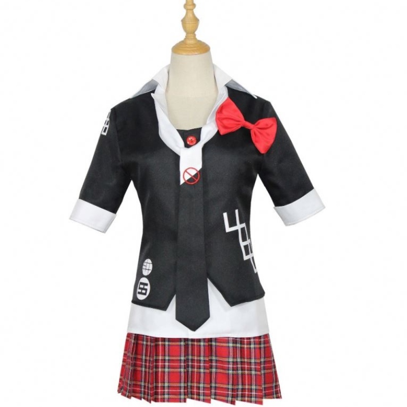 Danganronpa Enoshima Junko Uniform Comic Con Cosplay -pukut Halloween Stage Christmas -pukut