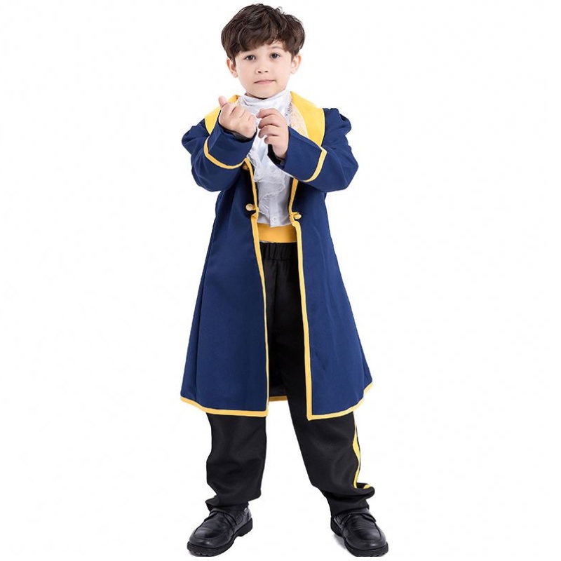 Kids Beauty and the Beast Cosplay -puku Halloween Party Men Boys Fancy Dress Movie Prince \\\\ Puku