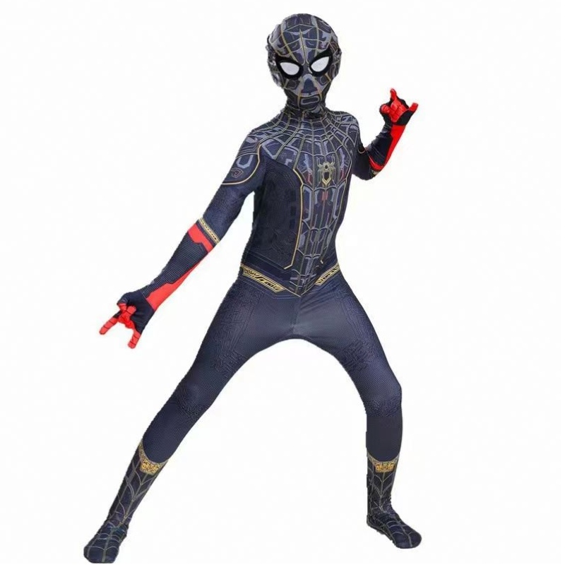 Kids -pukuyhteensopiva supersankaripuku -SUUTS KIDEN HALLOWEEN COSPLAY -PUKUT 3D -TYYPPI Spiderman Puit lapsille