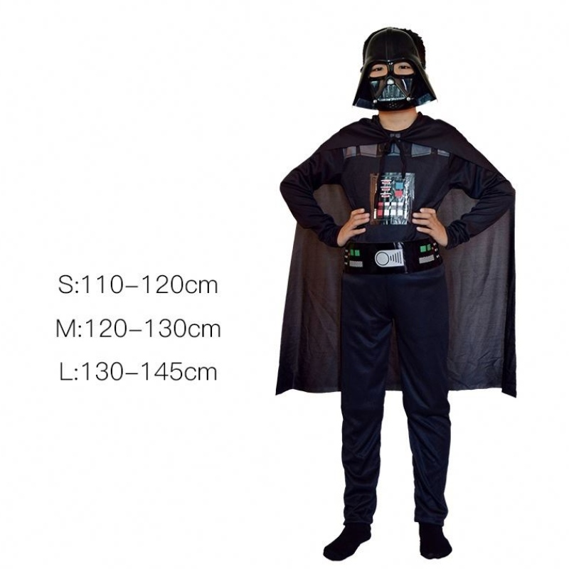 Trooper Skywalker cosplay -puku Kids Boys Halloween Carnival Party Chees Cape Mask