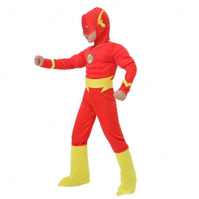 Halloween -puku Fancy Kids Fantasy Comics Carnival Party Halloween Flashman Cosplay -pukut