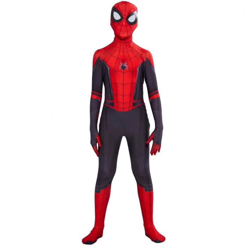 Rauta Spider Cosplay Amazing Spiderman Miles Halloween -puku Peter Parker Zentai puku Supersankari Body for Kids Adult