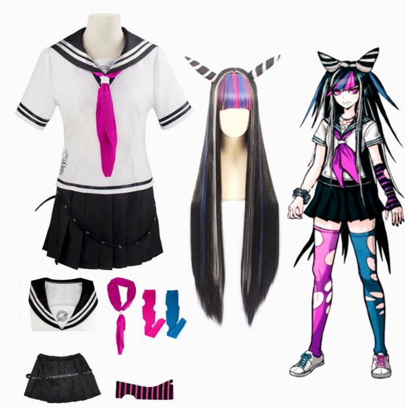 Anime super dangan ronpa 2 danganronpa ibuki mioda pukeutumispuku cosplay -puku