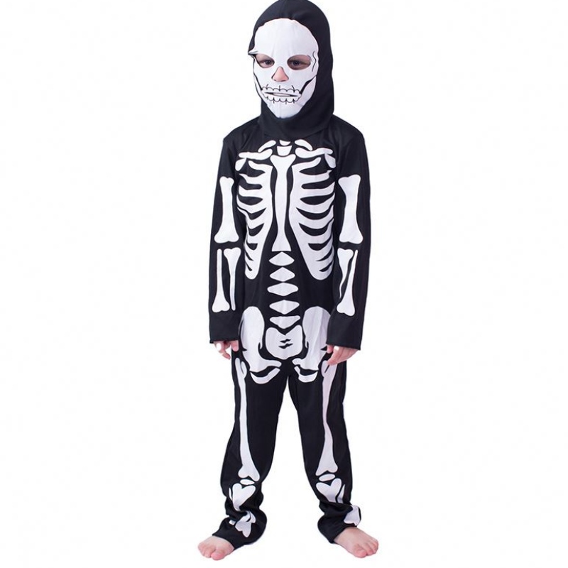 Halloween -lapset pukuja cosnaamiaiset puvut miehille janaisille kallo Skeleton Ghost vaatteiden kauhuvaatteet pukut