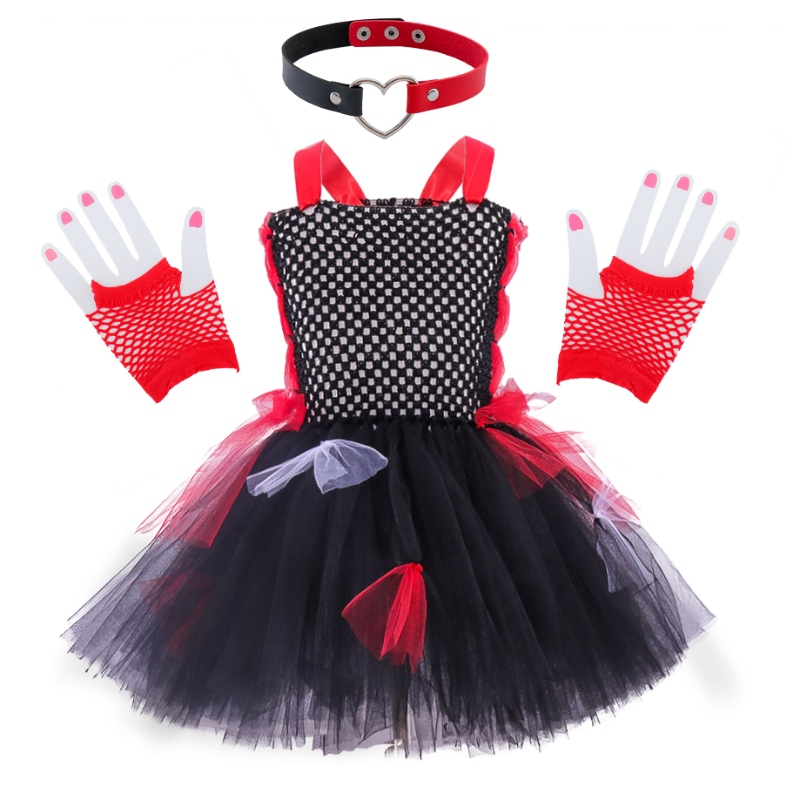 Taaperoiset lapset söpö tutu -puku halloween zombie cosplay for Girls