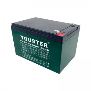 Tehtaan suora hinta 12 V 10Ah Syvä sykli ladattavat lyijahappo -akut sähköajoneuvoille