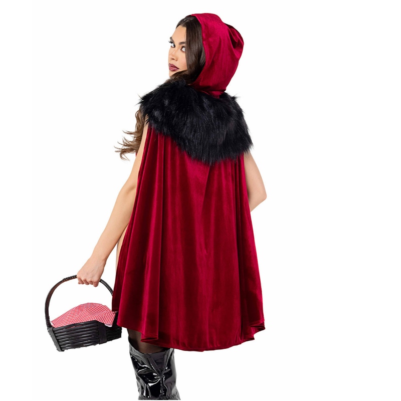 PLAYBOY ENCHANTED FOREST RED RIDING COSTUME