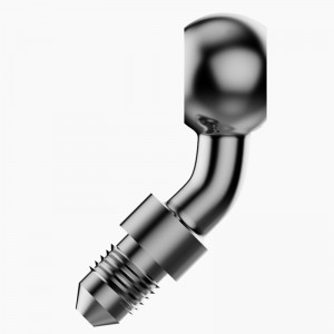 35 DegreeAluminium Banjo adapteri Bolt AN Jarruliittimien valmistus