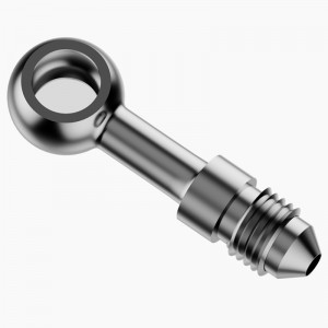 Suora alumiini Banjo adapteri Bolt AN Jarru Fitting Valmistus