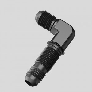 90 asteen uros Bulkhead polttoaineen kiinnitysadapteri Union Alumiini