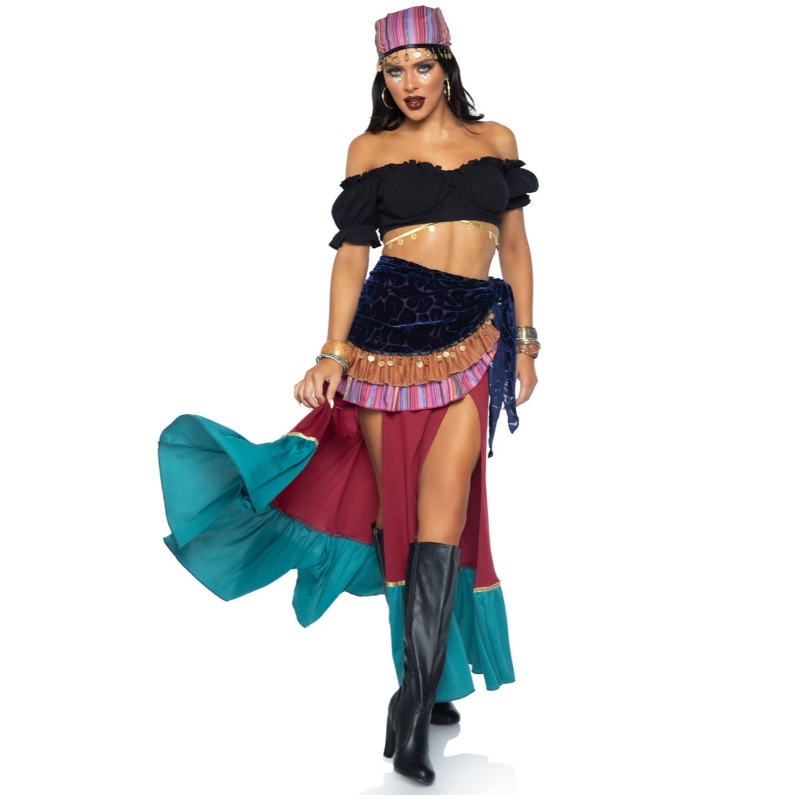 CRYSTAL BALL BEAUTY COSTUME