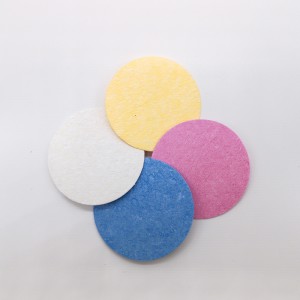 Biohajoava selluloosa kasvosieni puristettu selluloosa ihonhoito kasvosieni