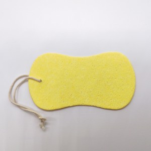 Mukautettu selluloosa sieni kylpy selluloosa sieni sarjoille Body kylpy sieni harja