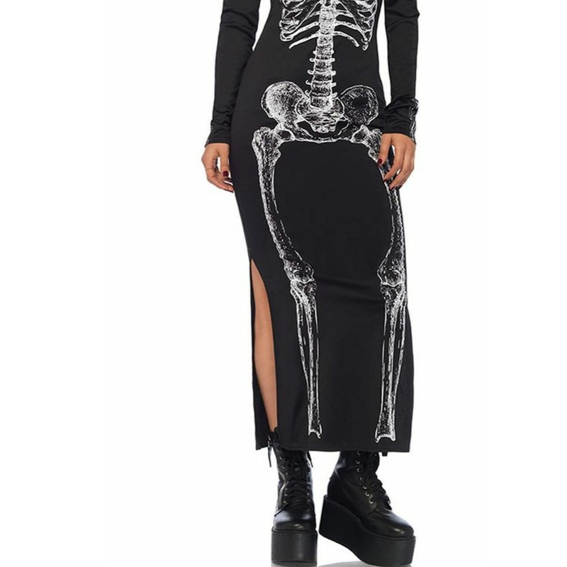 SKELETON DRESS COSTUME