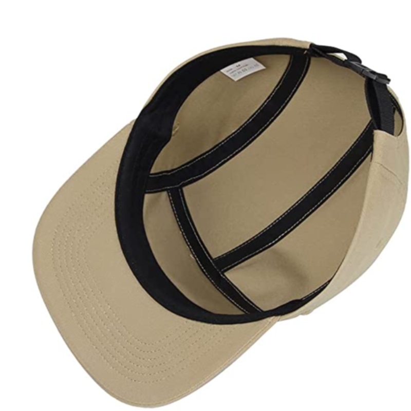 Logo 3D Kirjonta custom logo Uusi muotoilu rakenteeton matalaprofiilinen leiri tyhjä tavallinen nailon 5 paneelin hattu