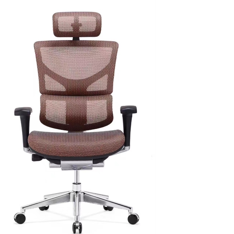 2022 Kaupalliset huonekalut 3D Säädettävä Mesh Chair Ergonominen toimistotuoli 1 kpl Alumiini Moderni 5 vuotta valinnainen