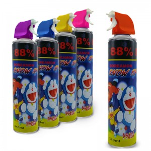 Doraemon Snow Spray Party Foam Snow Spray Flying Snow Spray