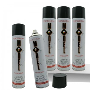 Hiusten muotoilu Spray Hairspray Yksityinen etiketti Extra Hold Spray Spray