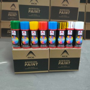 Kätevä ruiskumaali aerosolimaalinopea kuivausmaali