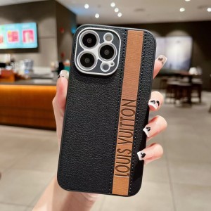 Soveltuu Apple iPhone14pro -nahkapuhelimen suojakoteloon, himmeä TPU -pisaran ja värähtelyn vastaisen puhelinkotelon ympärillä henkisen trendin matkapuhelimen suojaavannahkakotelon ympärillä