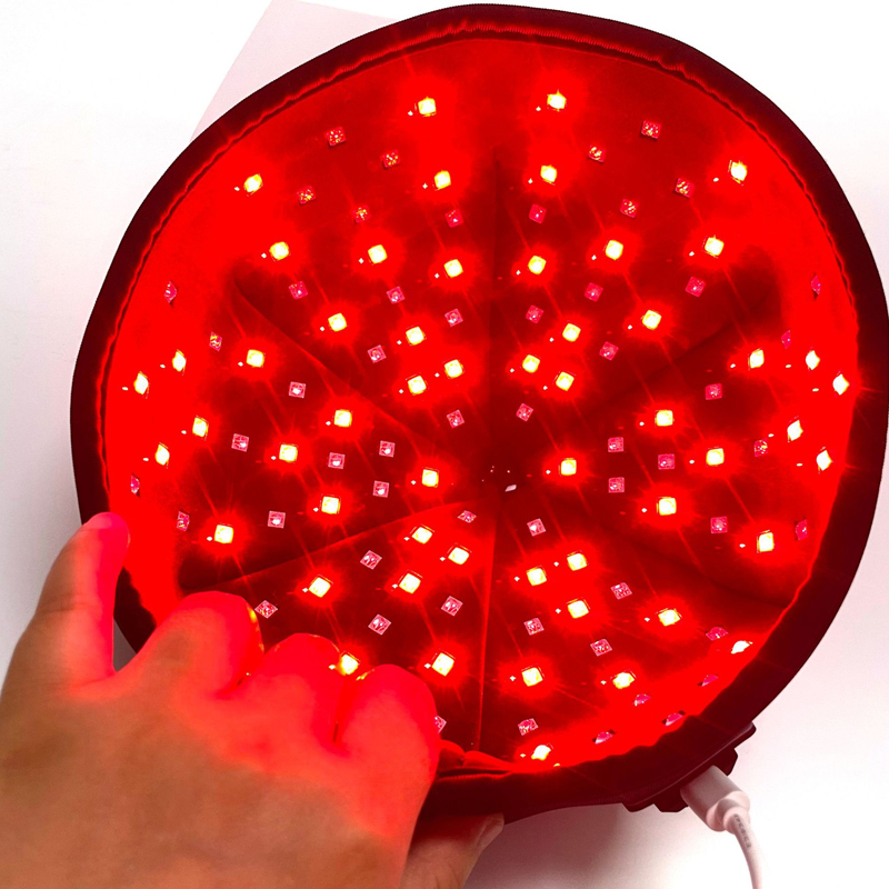 LED Red Light Therapy Hiusten kasvulippis hiustenlähtöön Infrapunahoito Regrowth Therapy