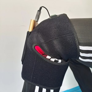 2PC:n infrapuna punainen valonhoito käsivarsivyö, 660nm/850nm:n aallonpituus, kannettava punainen valonhoitotyyny olkapäälle, selkä, jalat polvi jne.