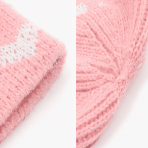 Heijastava lanka Jacquard -neulottu hattu