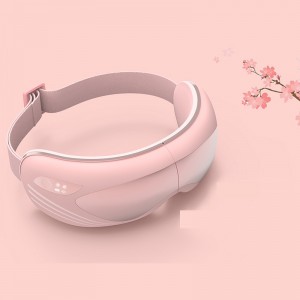 Uusi suunnittelu 4D Visuaalinen sähkölämmitetty ilmanpaine -silmien hierontalaite, kannettava mini älykäs ilmanpaine silmä väsymys Migreeni Smart Eye Mask Glass Värinä Kuuma kompressio silmä rentoutua, parantaa silmien kiertoa,...