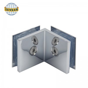 Kaksinkertainen sivun kammio 90 asteen kiinnityspuristin