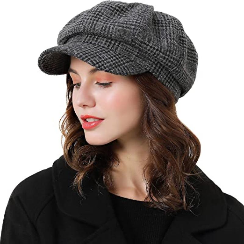 Naiset beret classy cap classic syksyn kevät talvi hattuja
