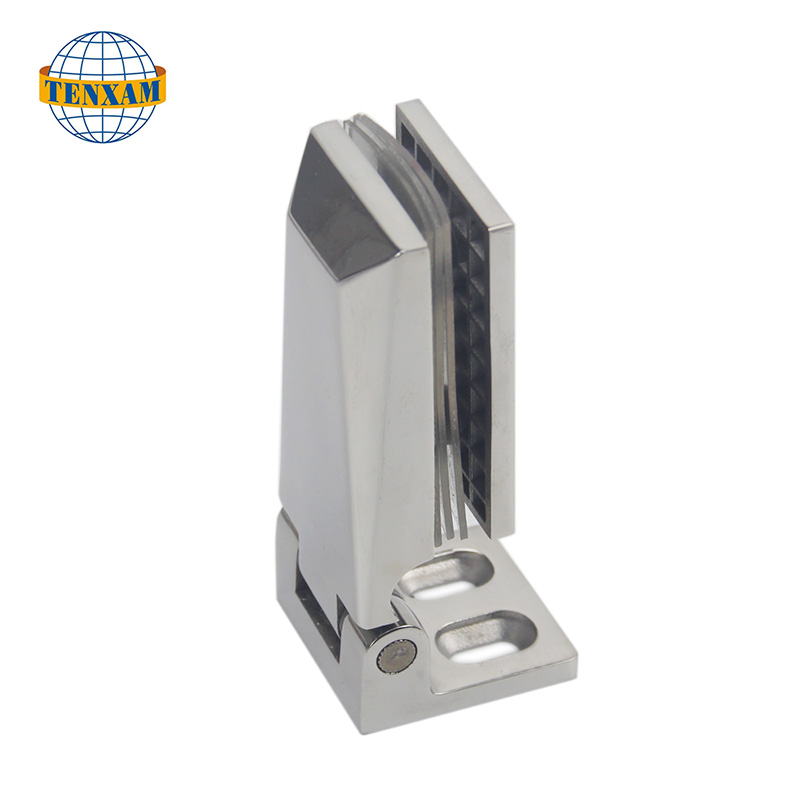 Yksiosainen 90 asteen lasikiinnitys