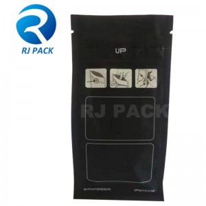 Lastenkestävä litteä pohjapussi ikkunalla