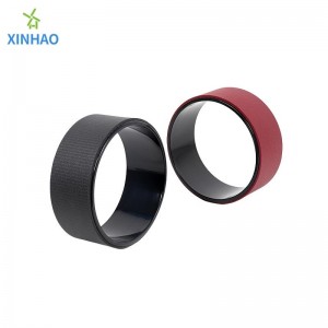 PVC -joogapyörän tukkumyynti, joka sopii jooga -asanan harjoitteluun ja takaisin venyttämiseen