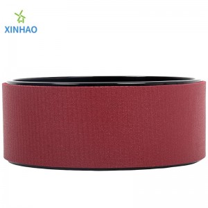 PVC -joogapyörän tukkumyynti, joka sopii jooga -asanan harjoitteluun ja takaisin venyttämiseen