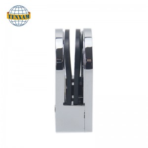 Kuuma myynti ruostumattomasta teräksestä kylpyhuoneen lasilasi -lasi -aitalaitteiden tarvikkeet lasikaitepuristin