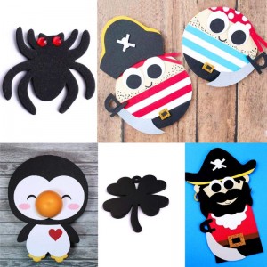 Korkealaatuiset käsityöt DIY Color Foam Sheets Eva