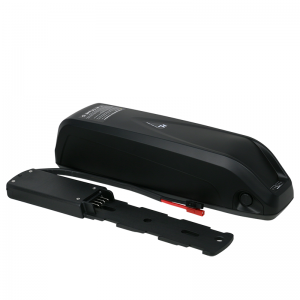 36 V 48V mukauttaa litiumakun, sähköpolkupyörän akkua, Downtube -tyyliä