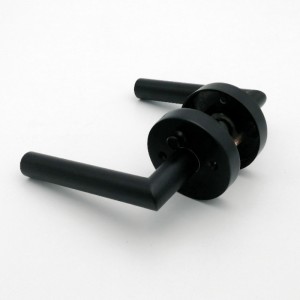 R7505 -ovi käsittelee mustaa, yksityisyyden ovenvivun sisustus makuuhuoneen kylpyhuoneessa,nykyaikainen ohut moderni muotoilu raskas ovivivut lukkoon